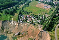 Die Abbruchkante ein Jahr danach